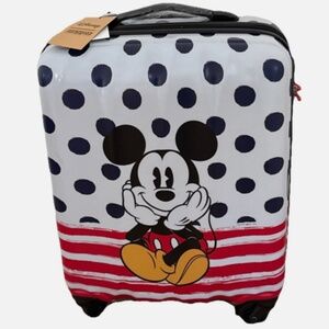 Share  Mickey Mouse Carry-On Luggage - Airline Approved, Durable Hardshell New